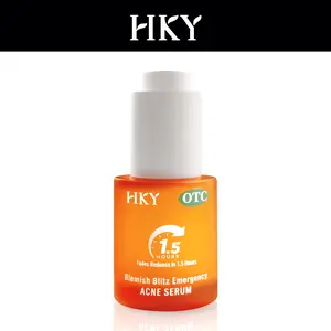 HKY 24H Overnight Acne Drying Lotion Spot Treatment, Salicylic Acid, Sulfur & Niacinamide Pimple Clearing Formula. Anti-Inflammatory Redness Relief & Gentle Sensitive Skin Repair for Blemishes, Cystic Breakouts. Rapid-Acting Daily Facial Skincare Routine.