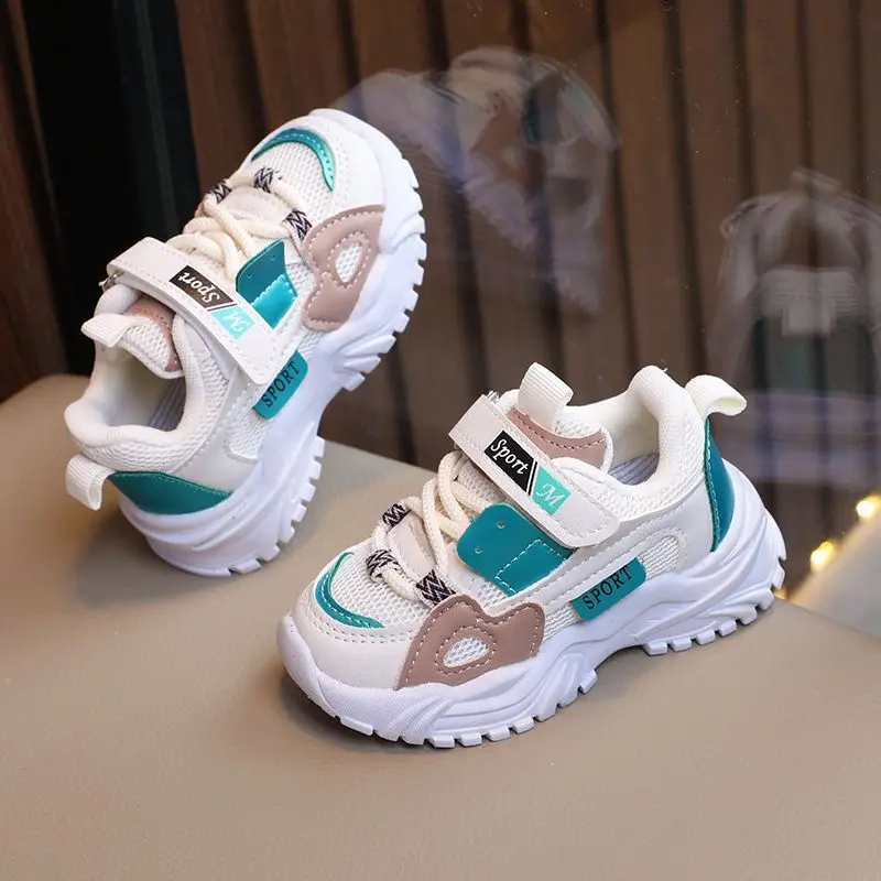New Sneakers for Boys And Girls Aged 1 to 6 Years for Spring And Autumn, Featuring a Non-Slip Soft Sole And Functional Design.
