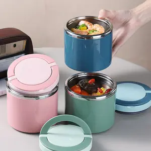 Lunch Box Food Containers Stainless Steel Large Capacity Snack Box Container For Outing Camping Traveling