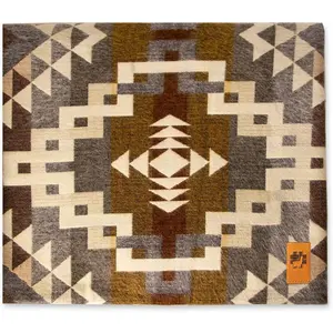 Alpaca  Blanket |  Size Throw Blanket | 70 x 45 inches | Soft,  and Breathable | Lightweight Warm Blanket | Bed, Couch, Outdoor or Picnic (Gray & Yellow)