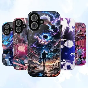 Epic Gojo Satoru "Hollow Purple" Phone Case - Jujutsu Kaisen Cinematic Anime Cover for iPhone	& Samsung