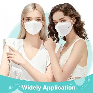 GTT 50pcs Bulk Disposable KN95 Face Masks - 4-Layer Filter, Fish-Shaped 3D Design & Adults, & Allergy-Friendly, Ideal for Sports, Gym & Activities