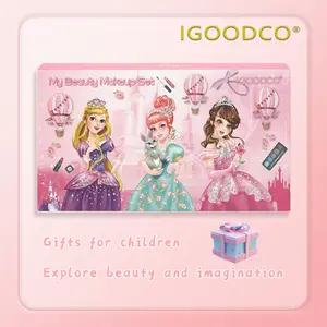IGOODCO  Children's Stage Makeup Eyeshadow Reel Decoration Cosmetic Gift Box Children's Day Birthday Gift Ig5707-1Pcs