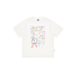 F426 Official Store Women’s Bow Print T-Shirt with 3D Lace & Pearl Detail, Hip-Hop Style Casual Streetwear, Cute and Edgy Graphic Tee, Soft Cotton Summer Top, Oversize