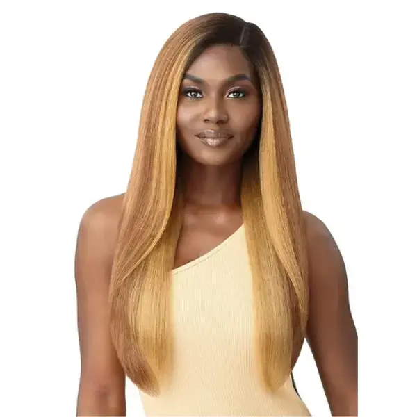 Outre- Natural Yaki 26" Synthetic Lace Front Wig
