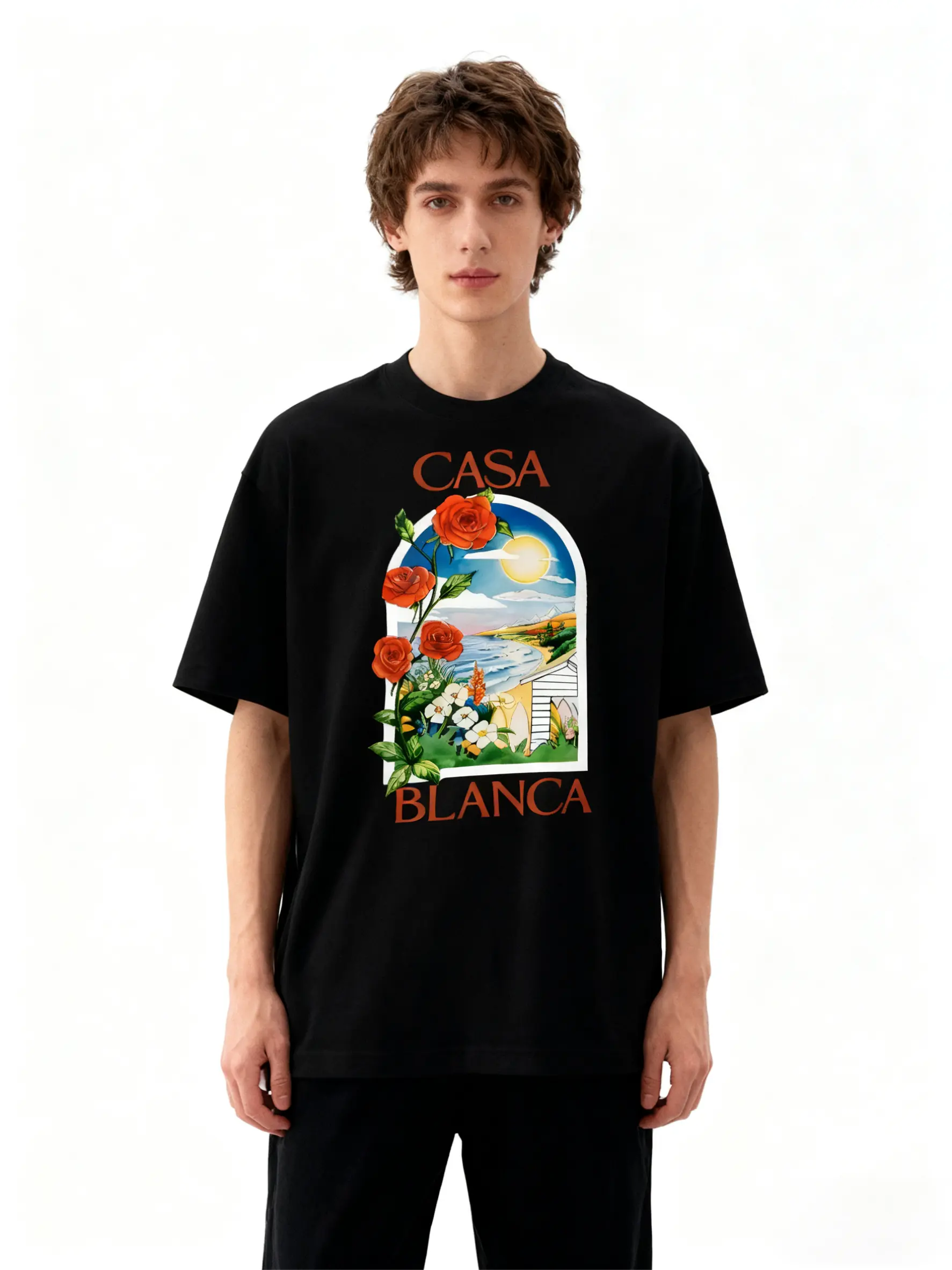 トップス CASA BLANCA Tee - XL casablanca t shirt sizing review - TikTok Shop