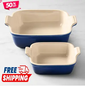 Set of 2 Heritage Stoneware Bakers - free shipping Bakeware Classic