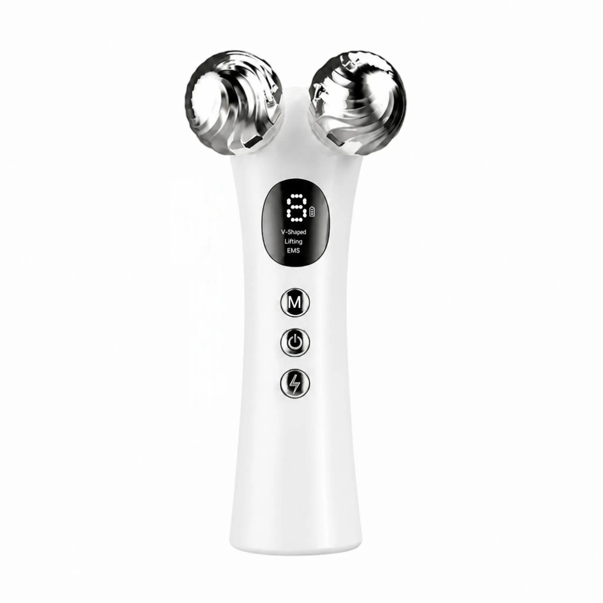Advanced Microcurrent Facial Toning Device & Body Sculpting Massager, EMS Face Lift Machine with 6D Roller, High-Frequency Vibration Skin Firming Tool for Face, Neck & Jawline