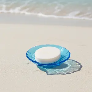 Blue Seashell Soap Dish | Jewelry Dish