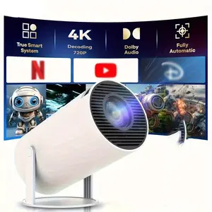 Multi-Functional Immersive Home Cinema Portable Movie Projector, WiFi Connected to Android Phone, HD Interface, Ideal for Ktv & Gaming