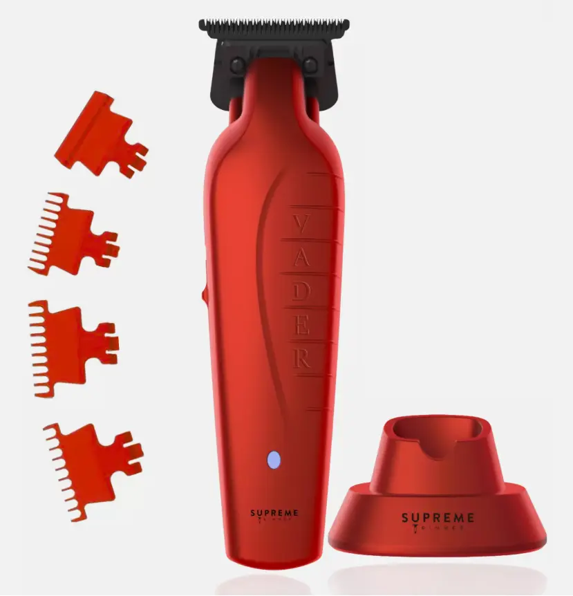 Supreme Trimmer VADER Professional Hair Trimmer – Sharp DLC T-Blade, 7,000 RPM, 210 Min Runtime