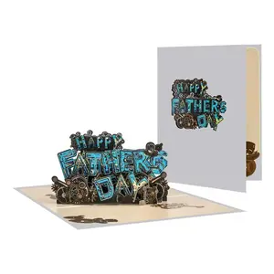 [new] Father’s Day Pop-Up Card Features a 3D design that brings the holiday theme to life. You can include a heartfelt surprise to show your love for Dad—perfect for fathers who are more reserved or serious.