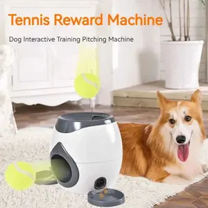 Automatic Dog Ball Launcher & Interactive Pet Toy for Fetch Training