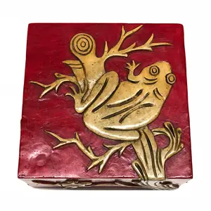 Frog Decorative Trinket Decor Box