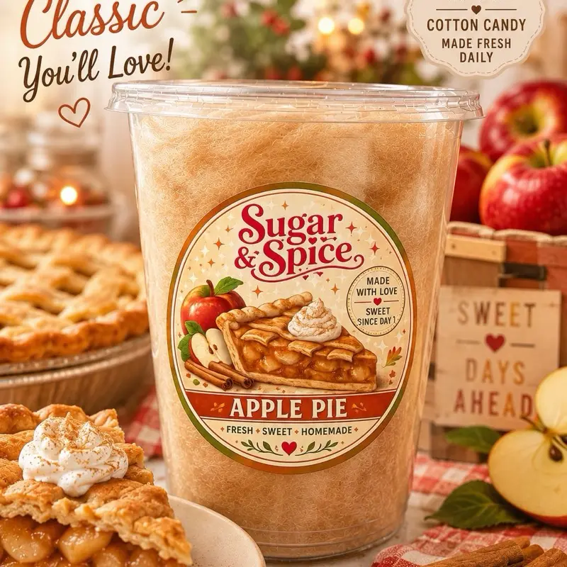Holiday Flavors Cotton Candy