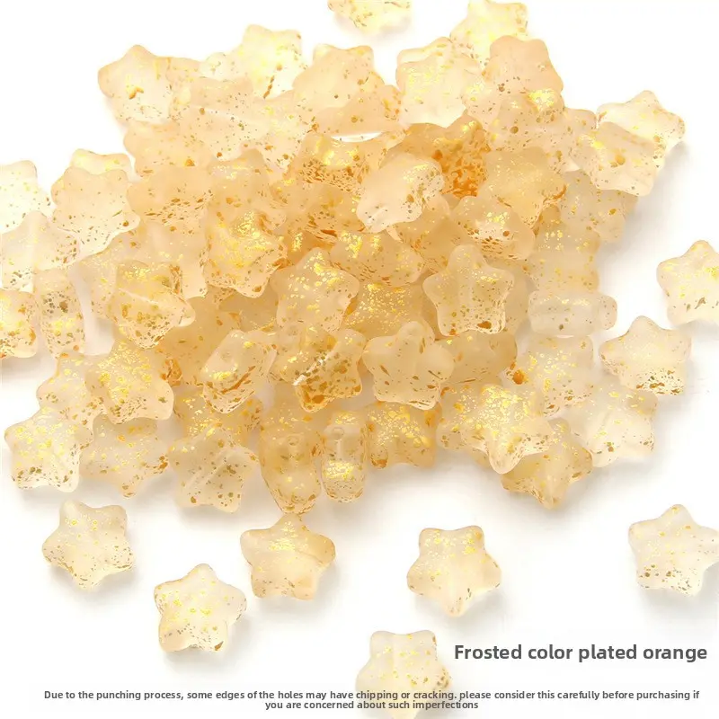 Matte plated in orange color