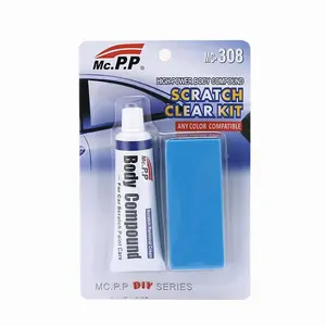 Car Scratch Remover Paste – Gentle Abrasive Polish for Paint Scratches, Rims & Window Stains, Clear Coat Safe Formula, Auto Paint Scratch Repair Compound, Swirl & Scuff Remover, Car Detailing Polishing Wax