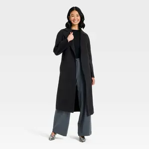 Women's Double Faced Wrap Coat - A New Day