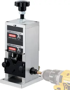 Manual Wire Stripper Machine, 0.06"-1" Wire Stripping Machine, Wire Stripping Tool for 1.5-25mm Scrap Wire, Drill   Stripper for DIY , Copper Wire Stripper for Leftover