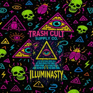 Neon Illuminati Chaos  Sling Bag  Limited Edition Illuminasty Drop