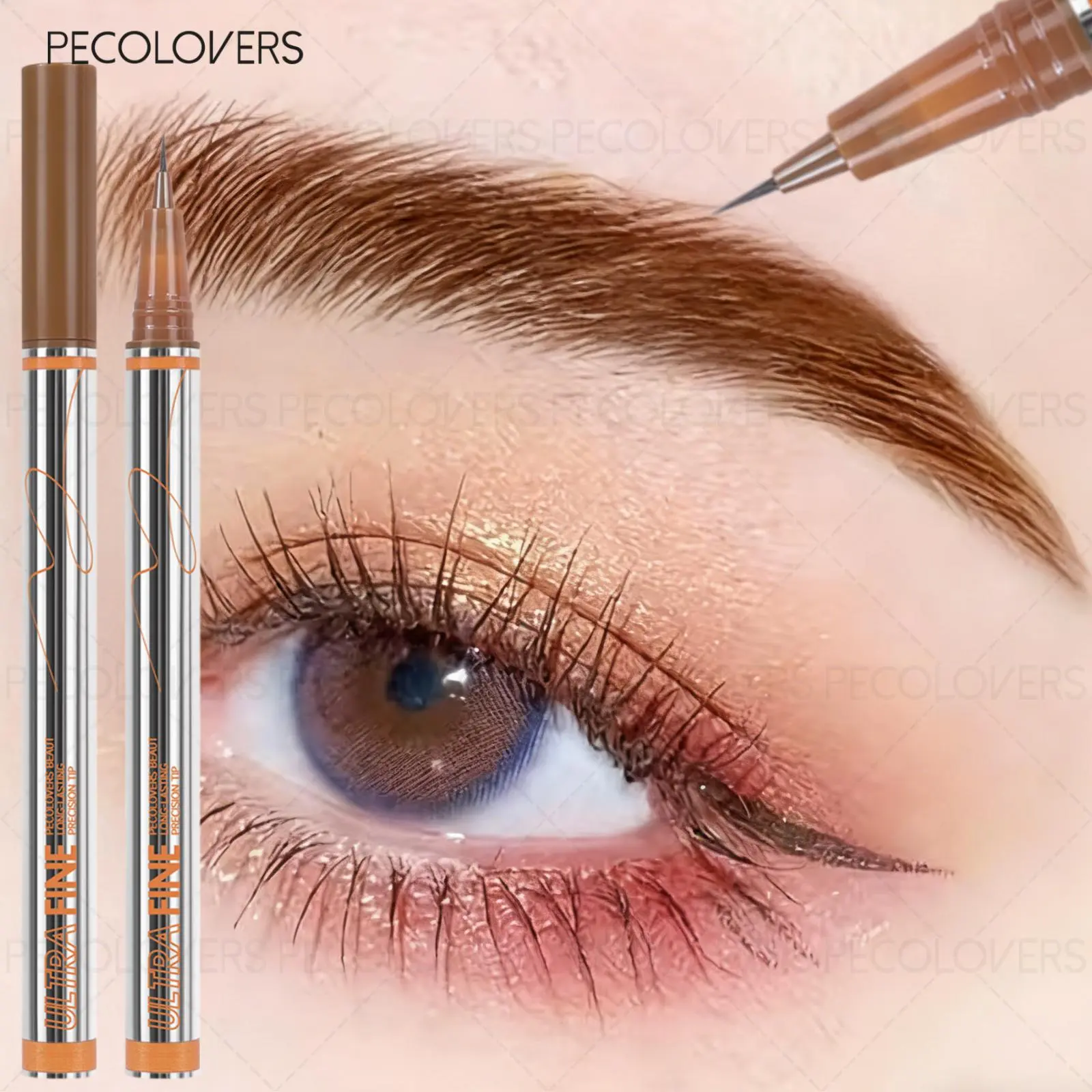Liquid Eyeliner and Eyebrow Pencil, Eyebrow Makeup Products, Waterproof and Sweatproof, Long-lasting, Non-smudged, Multi-color Options, Suitable for All Makeup, Eye Makeup