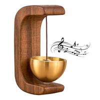 1pc Dark Brown  wind chime