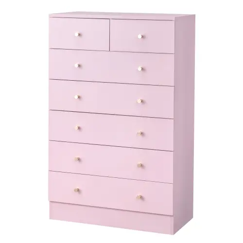 6 layers & 7 drawers-Pink