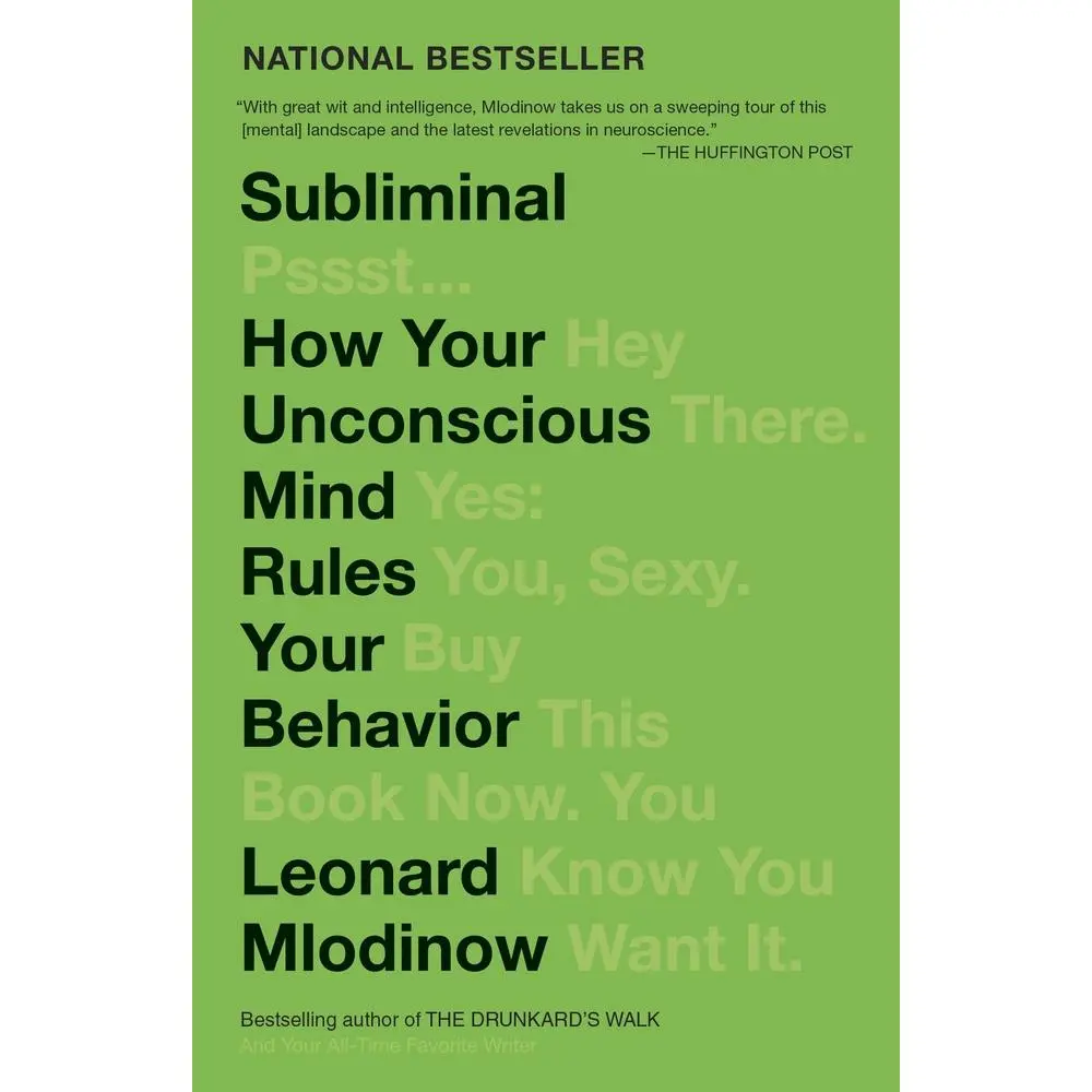 USED Book - Subliminal: How Your Unconscious Mind Rules Your Behavior (Pen Literary Award Winner) by Mlodinow, Leonard (Paperback) - english