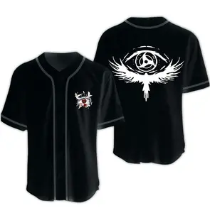 Anime Uchiha Itachi Baseball Jersey, Gift ,Anime Baseball Jersey, Naruto Baseball Jersey,,Itachi Baseball Jersey , Special Baseball Jersey , Gift for men, Gift for women, Gift for her, Gift for him Jersey Shirt