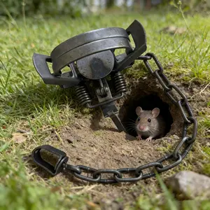 Durable Metal Spring Clamp for Mouse Traps, Spring Trap for Farm Outdoor Home Industrial Use, DIY Mouse Trap Mechanism