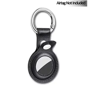 Portable Anti-lost Keychain for Apple Airtags, Solid Color Locator Protective Cases, Universal Wearable Accessories for Airtags