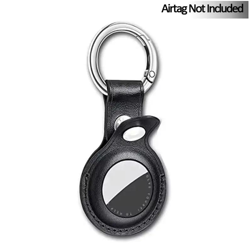 Portable Anti-lost Keychain for Apple Airtags, Solid Color Locator Protective Cases, Universal Wearable Accessories for Airtags, Airtag Holder