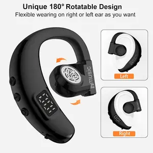 Hmusic I6 Bluetooth Earpiece, V5.4 Wireless Bluetooth Touch Control Earbuds Electronic