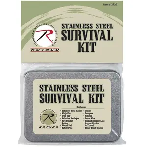 Rothco Emergency Essential Outdoor Pocket Survival Kit