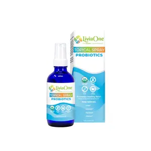 LiviaOne Topical Spray Probiotics - USDA Certified Organic - All Natural Skin Care