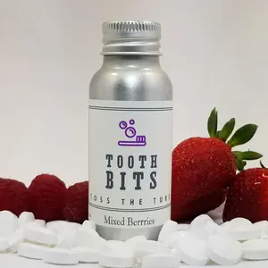 Mixed Berries - TOOTH BITS toothbrushing tablets