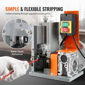 180W Electric Wire Stripping Machine, Tools for Scrap Copper Recovery and Electrical Work