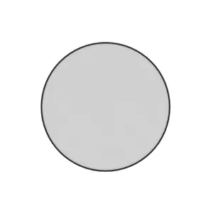 Remy - Multiple Size Black Circular Framed Wall Mirror