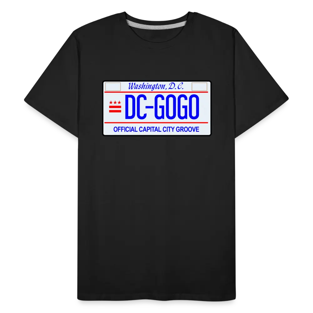 GoGo DC Tag Men’s Premium T-Shirt -Official Capital City Groove Cotton Fabric