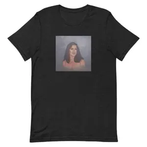 Salma Hayek Painting Graphic T-Shirt – Artistic Celebrity Tee