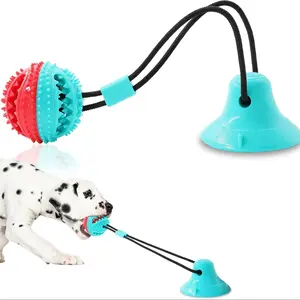 Dog Chew Toy for Aggressive Chewing, Interactive Chew, Small Dog Training Snack Rope Toy, Boredom Breaker Puzzle Treat Ball, Puppy Teething Toy
