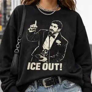 Benito ICE Out Football Shirt, Bunny Bowl 2026 Halftime Show Tee, Diamond Style Benito Graphic Shirt, Latino Artist Football Concert Top