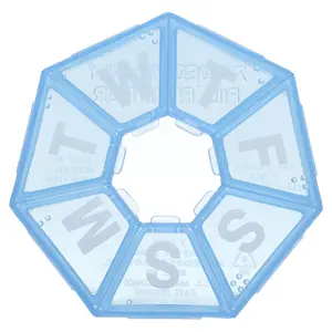 Ezy Dose 7 Sided Weekly Pill Reminder, 1 Count