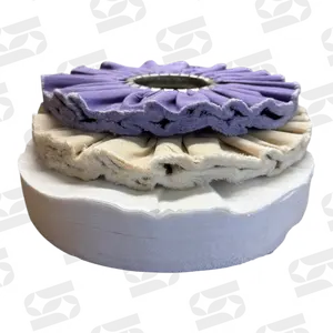 Rockstar 10x3 Airway Purple, Untreated, Flannel