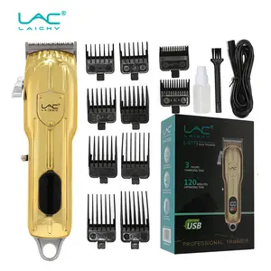 LAC Hair Clippers for Men Professional, Barber Clippers for Hair Cutting Kit, Rechargeable Mens Hair Clippers, Rechargeable Haircut Machine for Family
