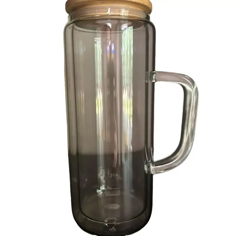 20 oz glass with handle