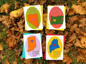 State Love Card by StoneDonut Design