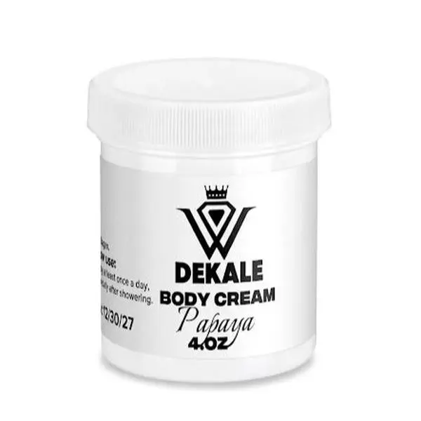 Dekale Regular body cream for Brightening & Hydration | Moisturizing 4oz