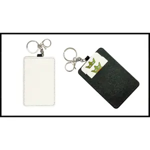 Sublimation Ready- Keychain with Card Holder