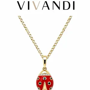 Vivandi Ladybug Necklace
